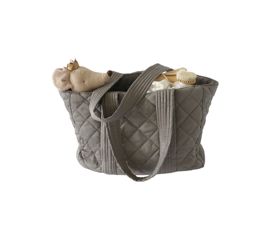 Quilted Nursing Nappy Bag - Elephant