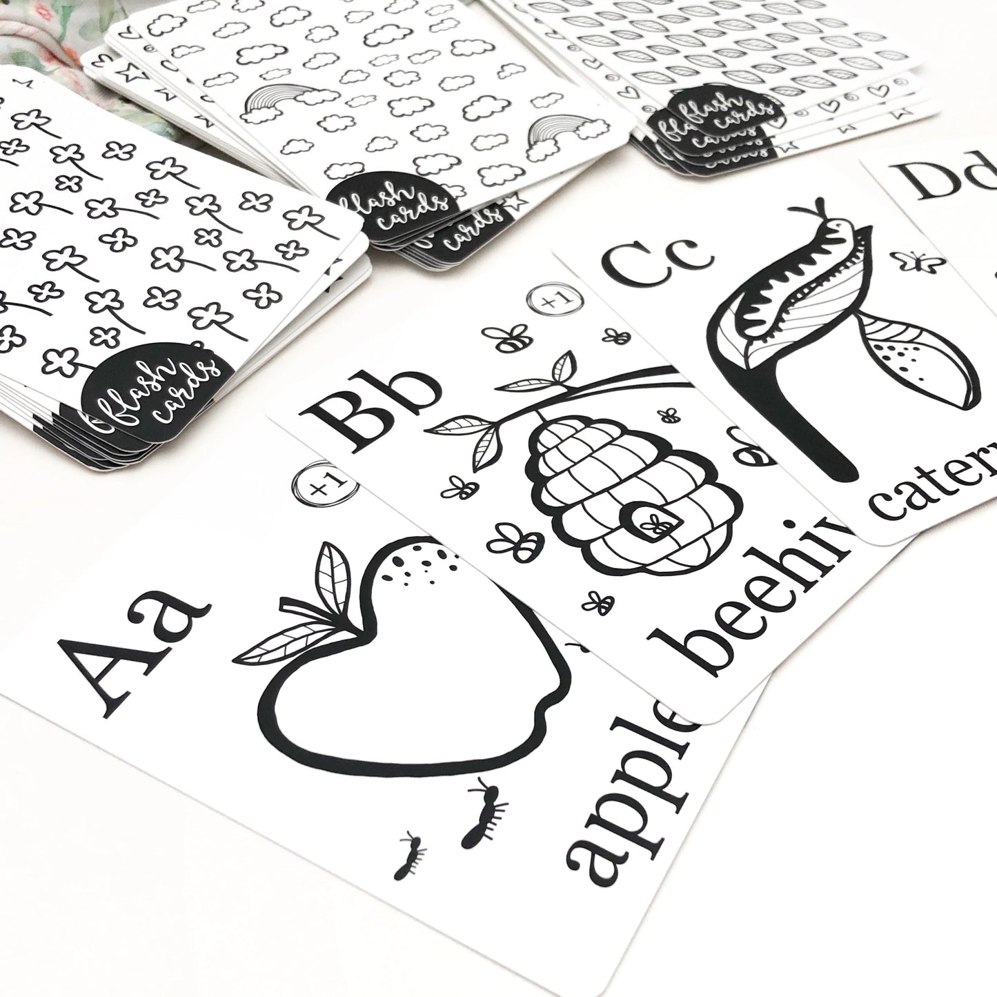 Alphabet and Number Flash Cards