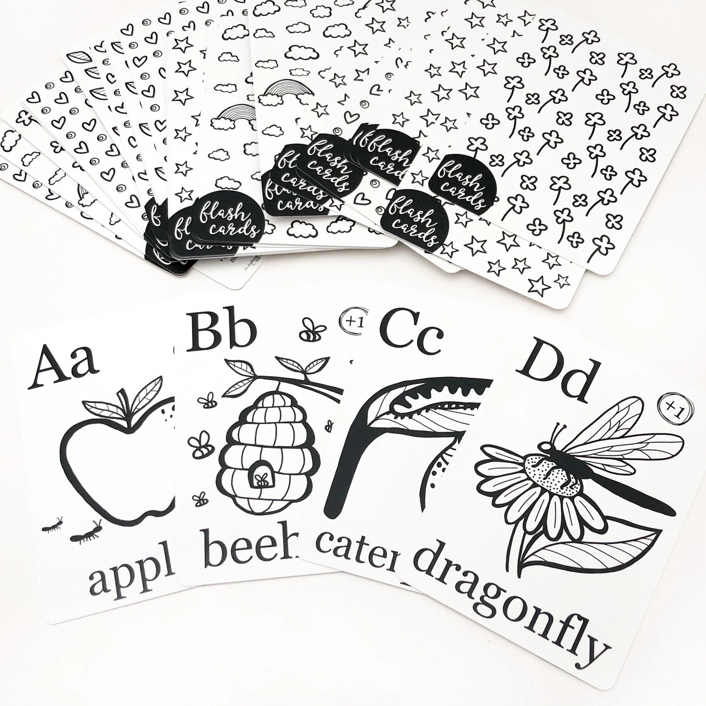 Alphabet and Number Flash Cards