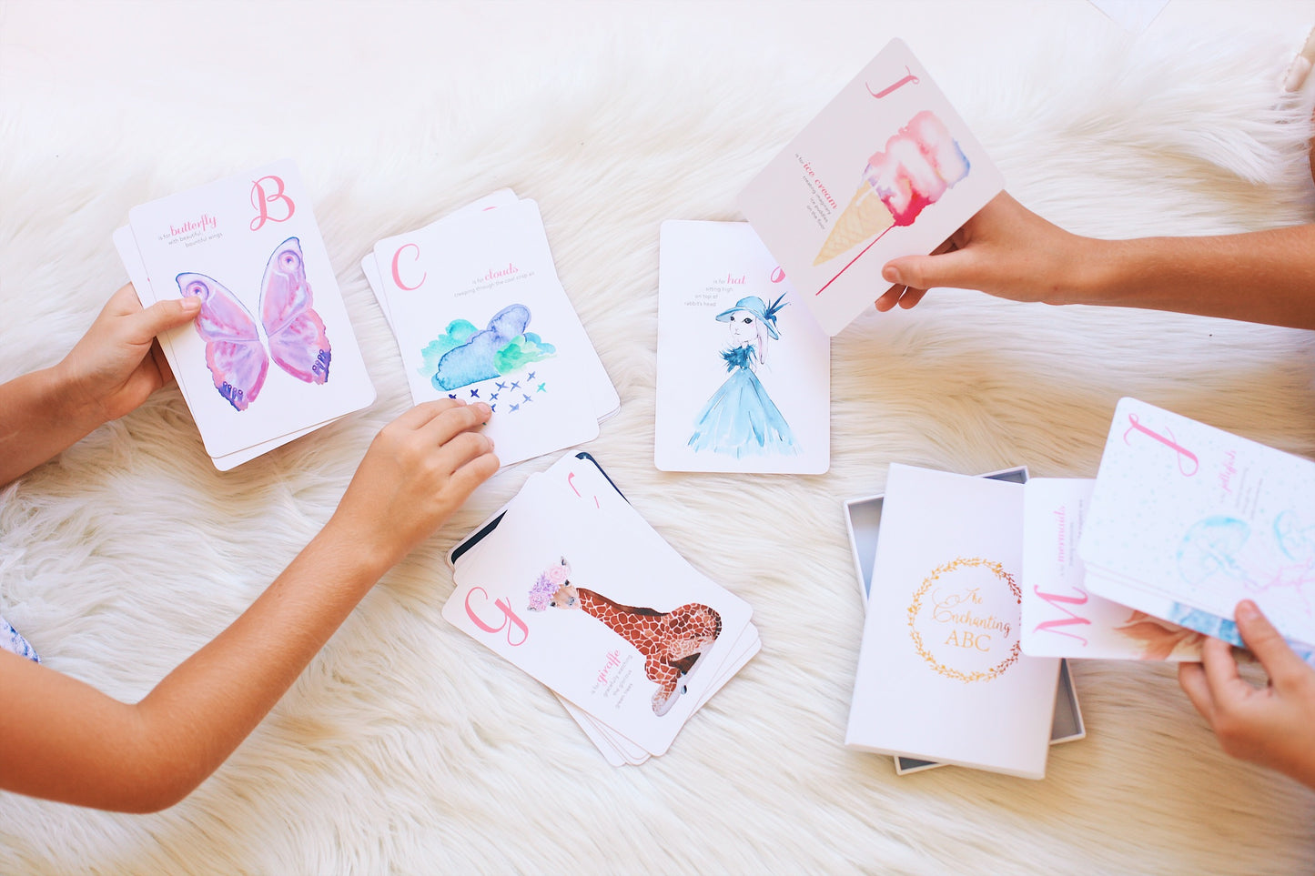 The Enchanting ABC Flash Cards