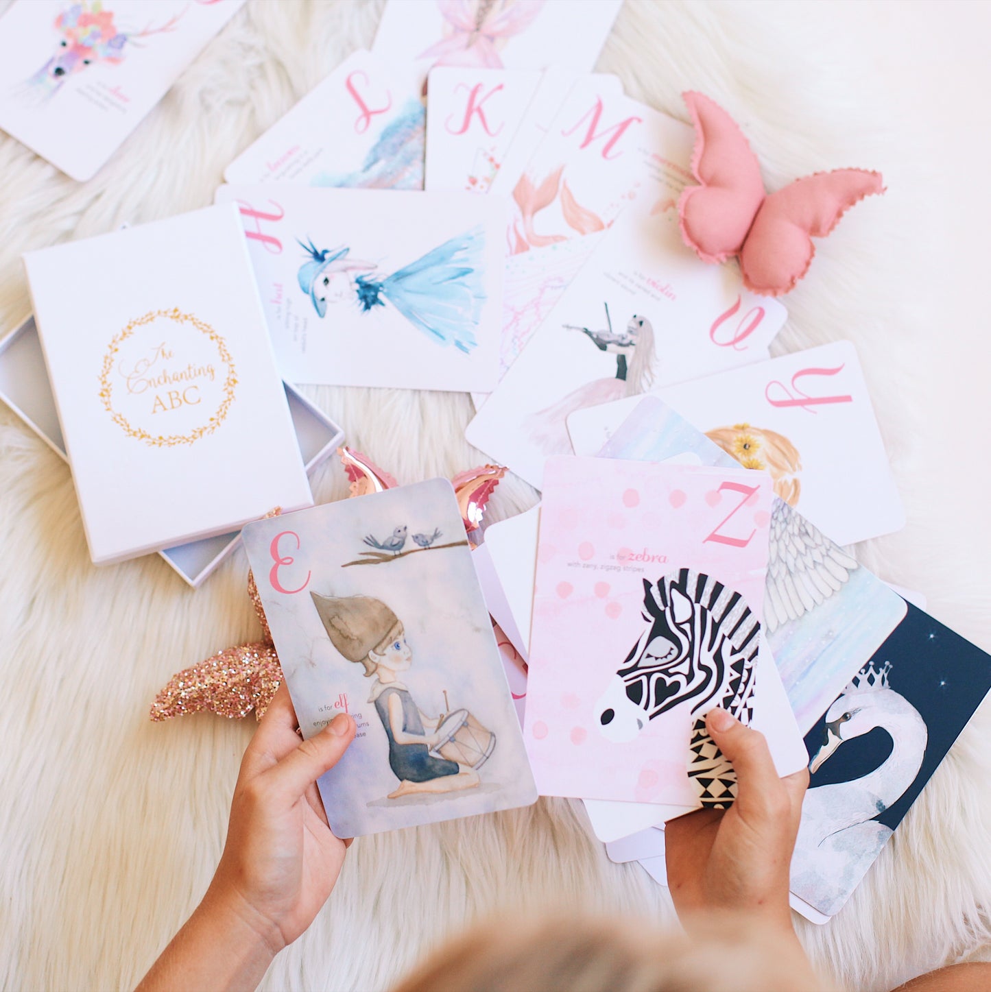 The Enchanting ABC Flash Cards