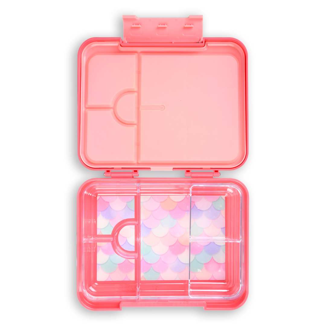 Large Bento Lunchbox - Mermaid Pink